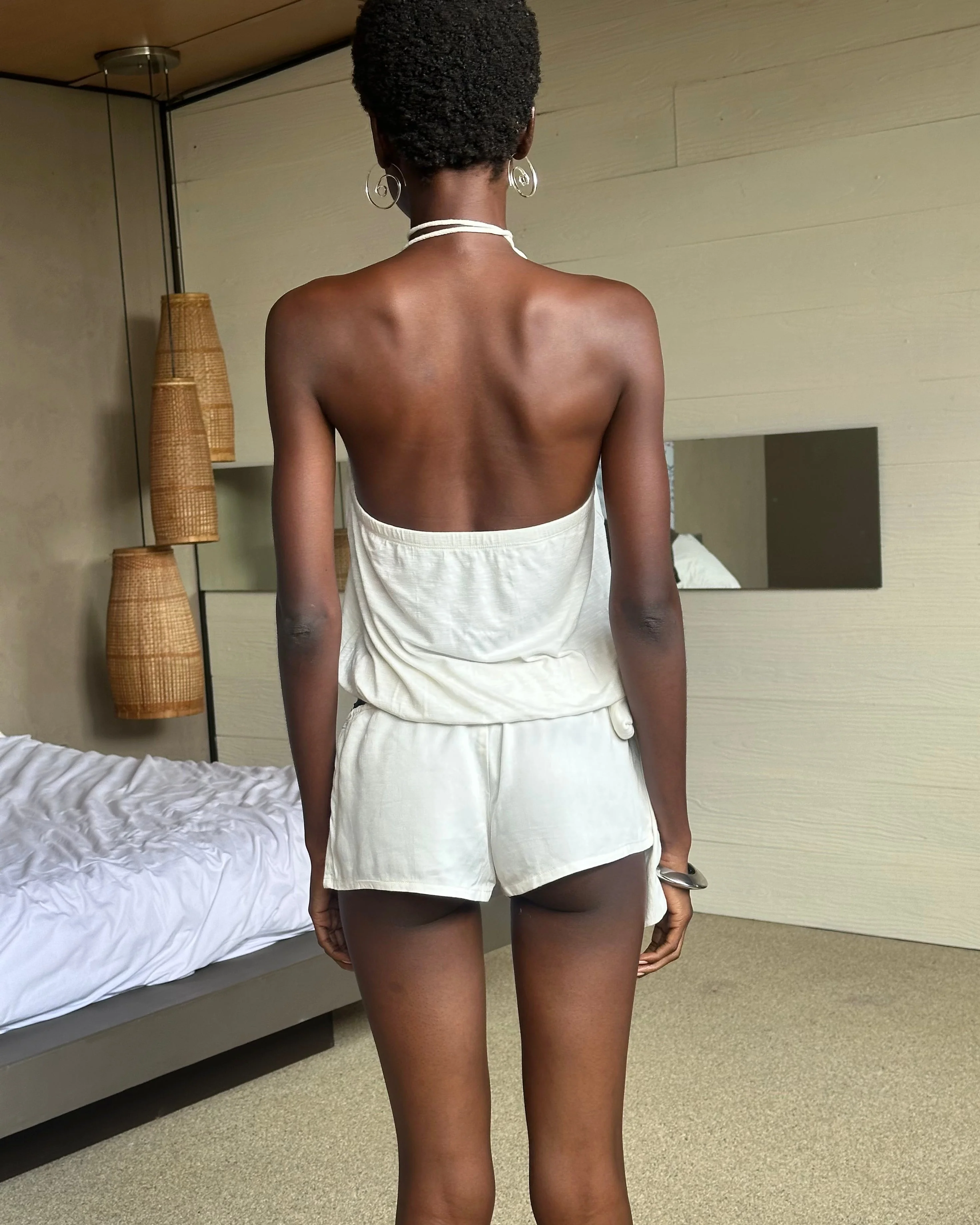 Ananda Tank // Krem - Image 3