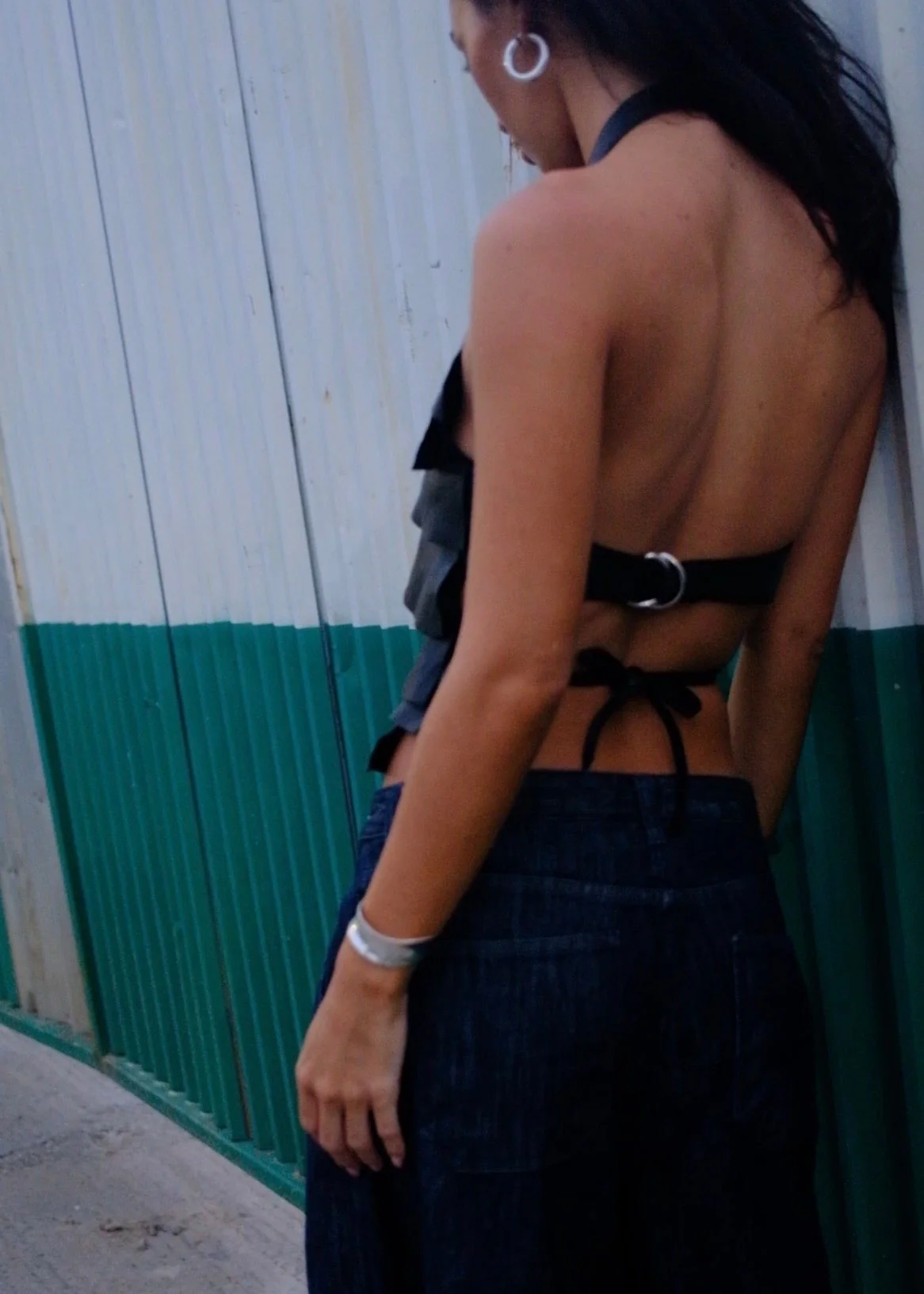 Kulit Halter Top // Night - Image 6