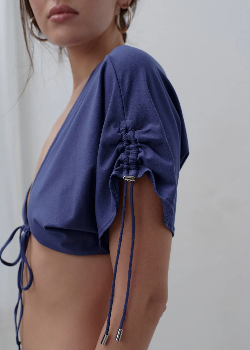 Mentari Top // Indigo - Image 3